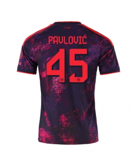Bayern Munich Aleksandar Pavlovic #45 Maglia Gara Terza Repliche 2026-27 Maniche Corte Bayern Munich Aleksandar Pavlovic #45 Maglia Gara Terza Repliche 2026-27 Maniche Corte